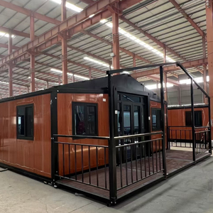 Nhà tiền chế 2 3 phòng ngủ với đồ nội thất di động có thể gập lại nhà di động nhỏ nhà để bán 20ft mở rộng container nhà - Product Image 3