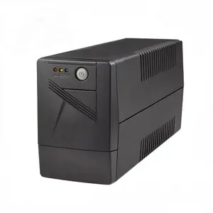 Line interactive ups 650va 360w with 1 year warranty and 0 complaint rate for computer