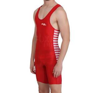 ชุดนักมวยปล้ำคุณภาพสูง ดีไซน์ใหม่ ระดับมืออาชีพ ผลิตตามสั่ง ไซส์ใหญ่ น้ำหนักเบา ระบายอากาศได้ดี - Product Image 3