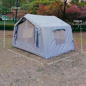 8 mètres carrés de vinyle de titane occultant extérieur <span class=keywords><strong>tente</strong></span> <span class=keywords><strong>gonflable</strong></span> portative de nuit pour le camping - Product Image 2