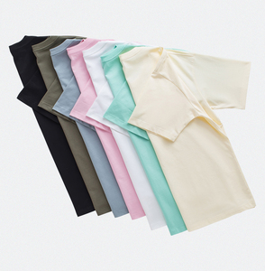 เสื้อยืดคอตตอน 100% 220GSM สำหรับผู้ชาย แบบเรียบ คุณภาพสูง ทรงหลวม รับผลิตเสื้อยืดพร้อมสกรีนโลโก้ตามสั่ง  รับออกแบบลายกราฟิกตามต้องการ - Product Image 2