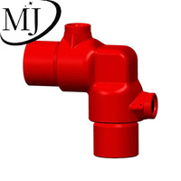 Raccord pivotant à rayon court en acier forgé API 16C Fig. 1502, Union marteau, Marque Chiksan Maji, Filetage NPT, Basse/haute pression