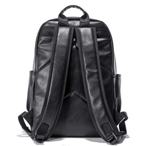 Mochila de Diseño Coreano de Estilo Nuevo Personalizada, Mochila de Cuero PU para Hombre, Mochilas Escolares Casuales, Bolsa de Viaje - Product Image 2