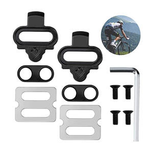 Cleat <b>Pedal</b> Clips <b>Metal</b> Black One Size Blister Pack Cycling Footwear Accessories - Product Image 3