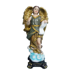 Nouvelle conception de la statue de l'archange Saint-<span class=keywords><strong>Michel</strong></span>, art chrétien, décoration intérieure, souvenir religieux, résine, produits religieux catholiques, Noël - Product Image 3