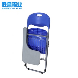 Economic Training Chair Wholesale Price School <strong>Study</strong> Chair Plastic Seats Student Chairs with Writing <strong>Pad</strong> - Product Image 5