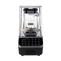 Lohas Commerciële Blender CE-gecertificeerd, zwaar gebruik, 1800W, 2,2L capaciteit, industriële ijsbreker/mixer voor bar, café, drankenwinkel