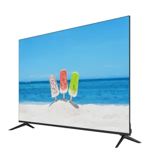 Plastic Television 50 Inch Smart Tv 1080p Full Hd 4k Led Tv 50 55 65 75 Inch Flat Screen Android Smart Tv