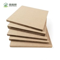 Panneau MDF brut de première qualité 1220*2440mm, panneau de fibres de bois moderne E1 non fini pour placage, peinture et usinage CNC