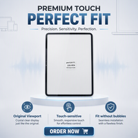 Verre tactile OCA pour iPad Pro 12,9 pouces 7e génération 13 pouces M4 – Remplacement d'écran, réparation, lentille frontale OCA préinstallée, haute transparence