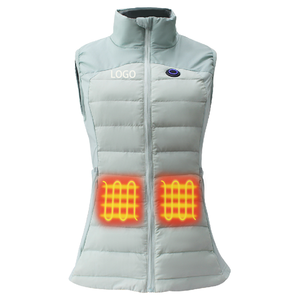 Chaleco calefactable recargable con Banco de energía inteligente USB eléctrico de caza verde para hombre - Product Image 1