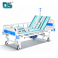 Elevación Trasera 0-75 °   Elevador de Piernas 0-30 °   Fall Legs 45 °   Cama de Hospital Manual Ajustable con 5 Funciones y 4 Manivelas