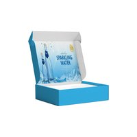 Boîtes d'expédition en carton ondulé personnalisées avec logo imprimé en gros, boîtes d'emballage pour produits de soin de la peau, boîtes d'emballage pour boissons