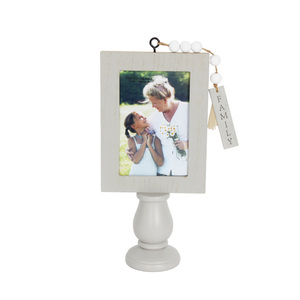 Jinn Home Cadre photo en bois <span class=keywords><strong>MDF</strong></span> écologique <span class=keywords><strong>Baguette</strong></span> imprimée UV élégante pour mariage et famille Décoration de table - Product Image 1