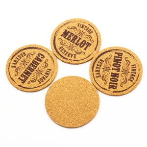 Klassische Quadratische Form Sublimations-Anpassbare Getränkeuntersetzer aus Holz und Keramik mit Kork Umweltfreundlich Wiederverwendbar - Product Image 5