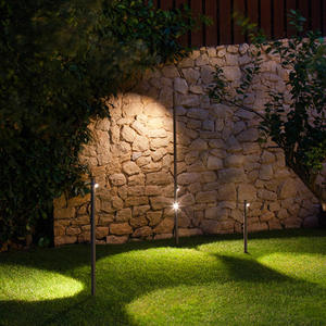 Lámpara de bambú para exteriores, luz de césped impermeable para vacaciones, calle, jardín, paisaje, parque, decoración cuadrada, Luz - Product Image 2