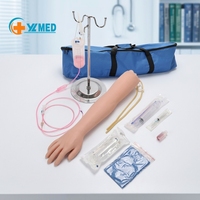 Modelo de entrenamiento de punción de vena del brazo, modelo de entrenamiento médico modelo de entrenamiento de brazo de recolección de sangre médica