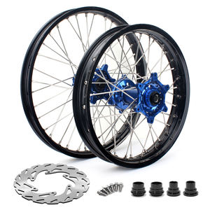 21 "avant et 19" arrière Supermoto Tubeless Wheel Spoke Rim Rotor Set pour Beta RR/RR Race Edition/RR-S/Xtrainer 2020-2023 - Product Image 2