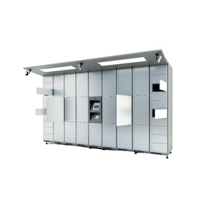 Chất Lượng Cao Lưu Trữ An Toàn Thông Minh Nơi Công Cộng Thể Hiện Thông Minh Bưu Kiện <span class=keywords><strong>Locker</strong></span> - Product Image 5