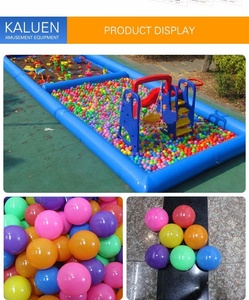 Nuovo Design: Castello Gonfiabile per Bambini, Vendita Diretta dalla Fabbrica, Piscina in PVC con Sabbiera Gonfiabile dalla Cina - Product Image 5