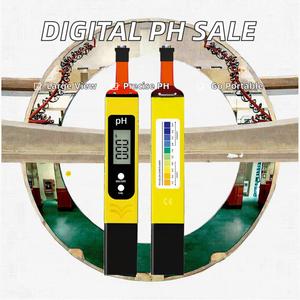 เครื่องวัดค่า pH ดิจิตอลพร้อมแผนภูมิสีสำหรับการทดสอบและปรับเทียบคุณภาพน้ำ - Product Image 3
