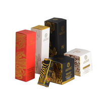 Boîte en papier personnalisée imprimée, boîte d'expédition de luxe colorée pour l'emballage de produits cosmétiques, de soins de la peau et de maquillage