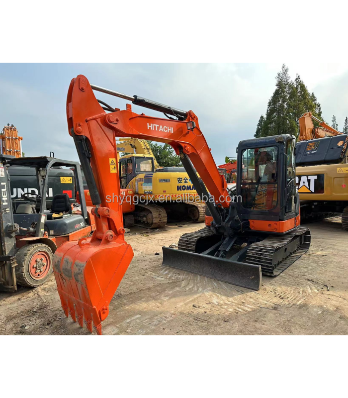 Used Excavator Digger - Hitachi ZX65U Hydraulic Backhoe