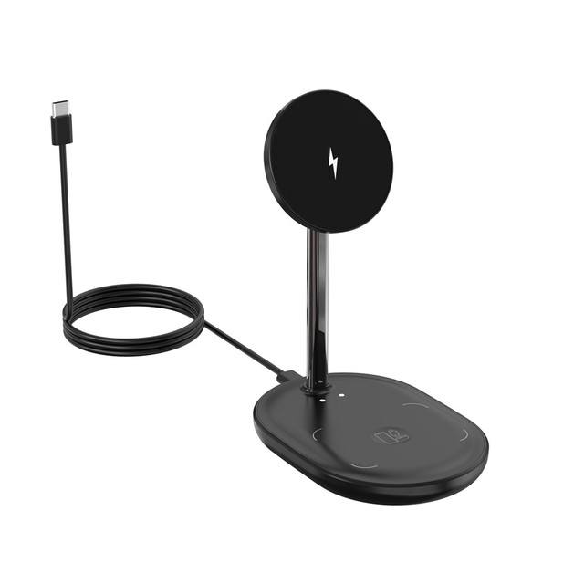 Multifunctional Cell Phone Stand Desk Wireless Charging Phone Magnetic Holder Stand Type c Charger for Iphones 16 Pro Max
