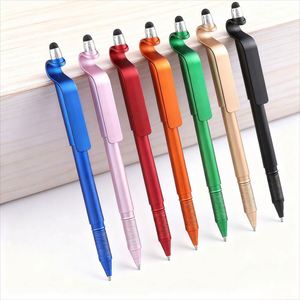 Promotional Plastic Ballpoint <b>Pen</b> with logo Multifunctional and Can Be Used As Phone Stands Universal Stylus <b>Pen</b> for Advertising - Product Image 1