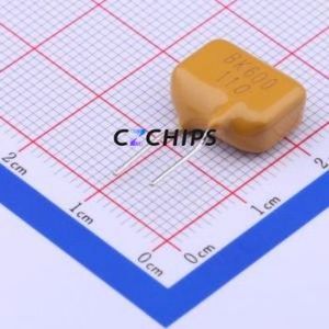 BK600-110 Resettable Fuse Through hole Component (THT),P=5.1mm Fuse 500V 3A 110mA 220mA - Product Image 1