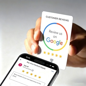 Tarjeta PVC con Chip NFC y Código QR Personalizado, Tarjeta <span class=keywords><strong>de</strong></span> Regalo <span class=keywords><strong>de</strong></span> <span class=keywords><strong>Google</strong></span> <span class=keywords><strong>Play</strong></span> sin Contacto, Tarjeta <span class=keywords><strong>de</strong></span> Reseña <span class=keywords><strong>de</strong></span> <span class=keywords><strong>Google</strong></span> - Product Image 4