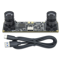 Aismartlink Caméra synchrone double objectif 2 millions de pixels 1080P couleur à obturateur global AR0234 avec déclencheur externe