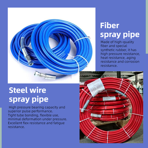 <span class=keywords><strong>Tuyau</strong></span> <span class=keywords><strong>de</strong></span> pulvérisation sans air renforcé <span class=keywords><strong>de</strong></span> fibres, direct usine, 10000 psi, haute pression, service <span class=keywords><strong>de</strong></span> découpe pour machine <span class=keywords><strong>de</strong></span> peinture murale - Product Image 3