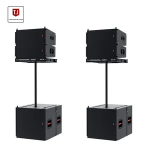 T.I Pro Audio équipement de sonorisation amplificateur 1 canal 2 voies 6.5 pouces audio line array haut-parleurs à vendre