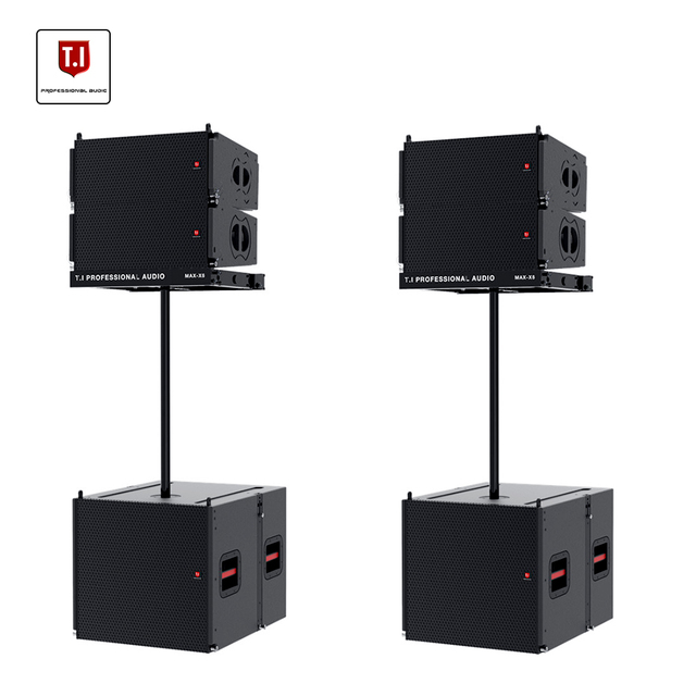 T.I Pro Audio Sound Equipment Amplifier 1 Channel 2 Way 6.5 Inch Audio Line Array Speakers for Sale