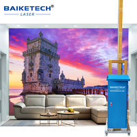 Impresora de Pared Vertical TH-UP1600XQ, Impresora de Inyección de Tinta 3D para Impresión de Murales en Interiores y Exteriores