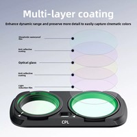 Filtre de lentille UV magnétique pour DJI Osmo Pocket 4 Pro 4P, verre optique étanche anti-buée, accessoires de protection pour caméra d'action