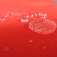 Polyester silicium organique imperméable rouge toile tente extérieure yourte tissu durable et respirant Chine production prix de gros