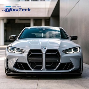 Moldura de Ventilación Lateral para Parachoques Delantero de Fibra de Carbono para BMW M3 M4 G80 G82 Estilo MP/R44 2021+ - Product Image 4