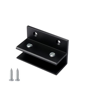 Supports de fixation en alliage d'aluminium pour verre JINT-153 – Accessoires durables pour la connexion de cloisons vitrées - Product Image 4