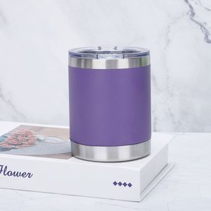 10oz Insulated Tumbler <b>Double</b> <b>Wall</b> 304 Steel Vacuum <b>Mug</b> Custom Logo Thermal Portable for Office Car Use - Product Image 1