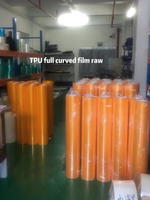 Film Hidrogel Bahan TPU Self-healing, Anti Guncangan Pelindung Layar Penuh Ukuran A4/A3/180*120mm/300*200mm