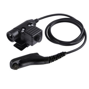 Wosport Headset <span class=keywords><strong>Interphone</strong></span> WalkieTalkie Mobile Phone U94 PTT K plug adapter <span class=keywords><strong>Compatible</strong></span> pour: radio baofeng - Product Image 1
