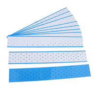 Ruban adhésif bleu perforé doux pour la peau, imperméable, respirant, super adhésif, double face, pour remplacement quotidien de perruques et de prothèses capillaires
