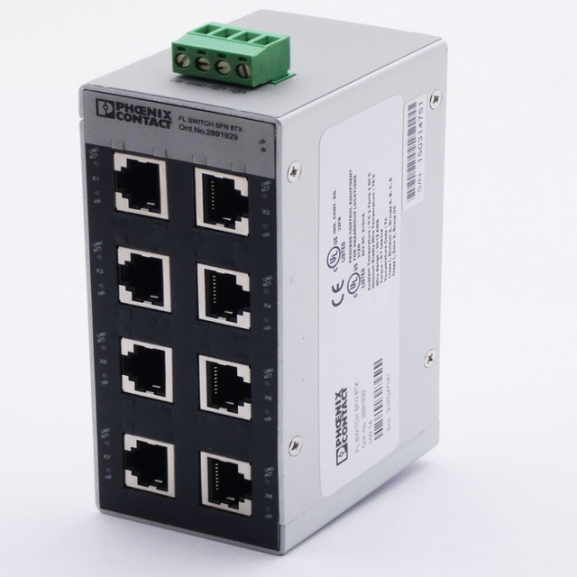 New Original Ready PLC FL Switch SFN 8TX 2891929 HW: 14 D. Ethernet Switch *Excellent Value Offer* in Stock