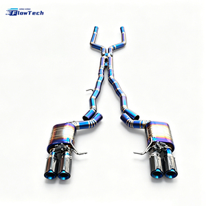 Sistema de Escape Catback Valvetronic de Titanio para BMW 650 650i Alpina B6 F06 F12 F13 N63 4.0L V8 con Control Electrónico de Válvulas - Product Image 3