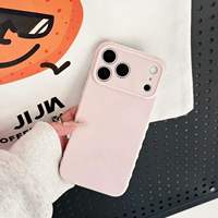 Coque de téléphone en TPU souple, design de luxe, tendance et élégante, motif cœur, pour iPhone 17 Pro Max, vente en gros à bas prix