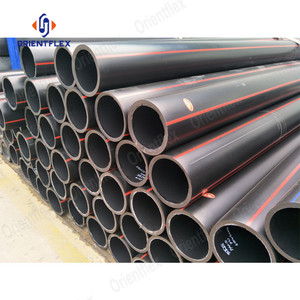 Tuyau en polyéthylène de diamètre différent 100 mm 120 mm 160 mm Pn25 Pn16 6 12 24 pouces SDR HDPE pour l'alimentation en eau et l'évacuation - Product Image 3