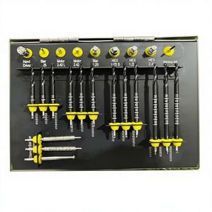 Kit Quirúrgico Zigomático Manual de 26 Piezas para Implantes Dentales, Brocas de Hueso Zigomático Reutilizables de Acero Inoxidable de Grado Quirúrgico, Astrin Surgical - Product Image 1