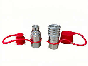 Kit di Accoppiamento Rapido Idraulico Maschio e Femmina 1/2'' BSP a Faccia Piatta per Escavatori <span class=keywords><strong>CAT</strong></span>, Caricatori e Camion - Product Image 4